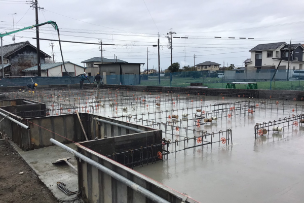 土間コンクリート工事